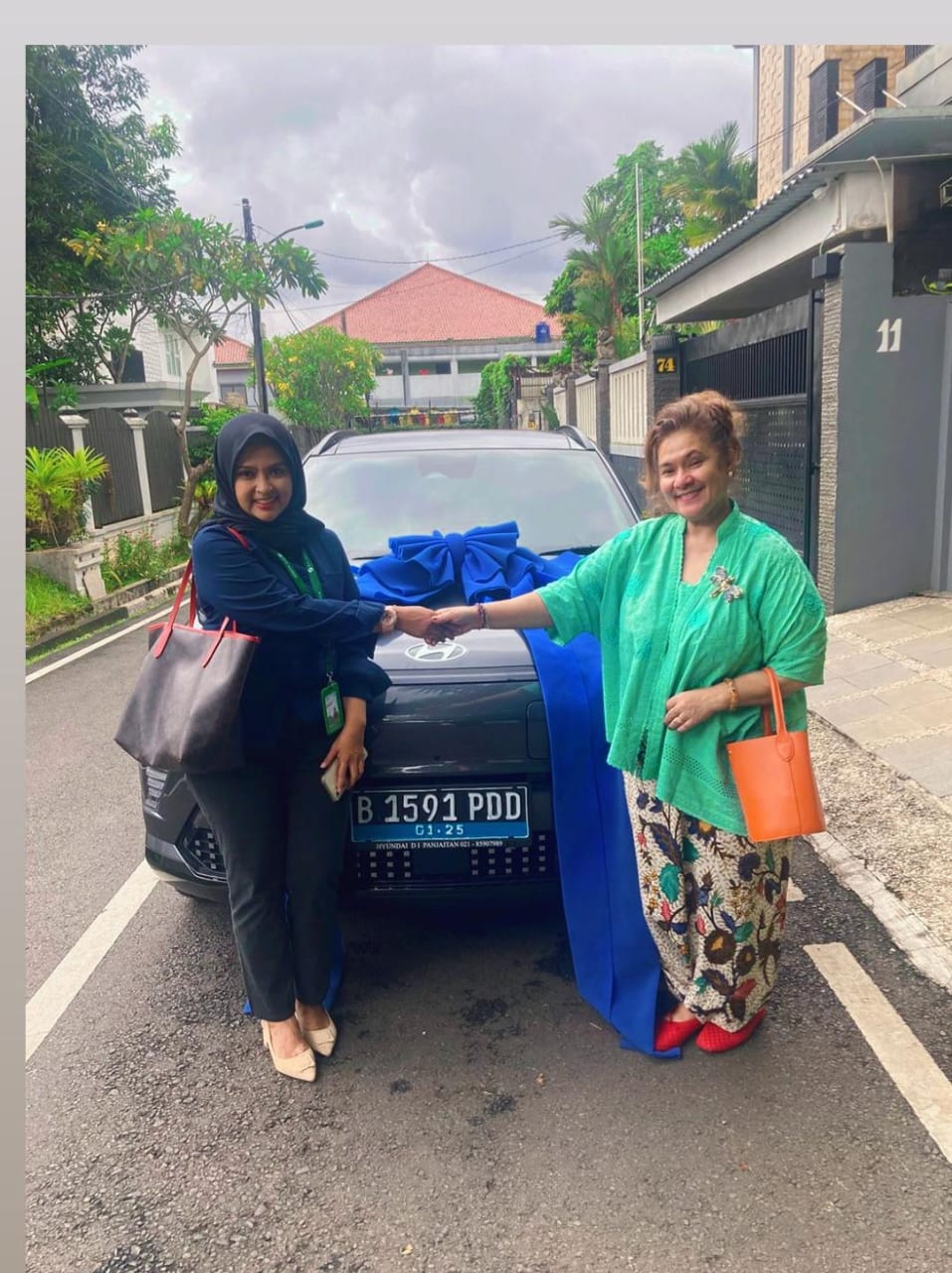Serah terima Hyundai Kona Electrik